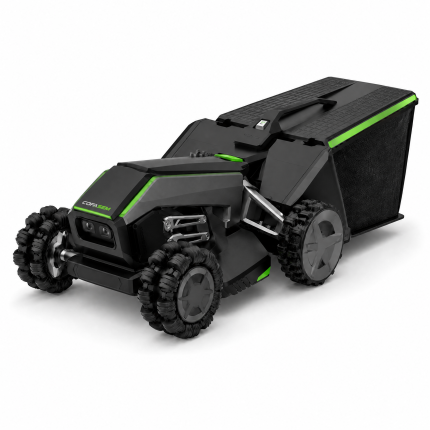 Cofasem RoboTrim X1 Smart Robotic Lawn Mower with Grass Collection Bag and All-Terrain Wheels